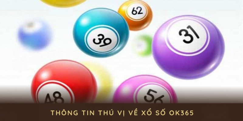 Những thông tin thú vị về xổ số OK365 cho hội viên khám phá